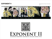 Tablet Screenshot of exponentii.org